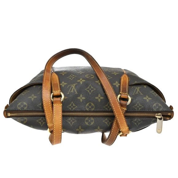 LOUIS VUITTON Logo Totally PM Shoulder Bag Monogram Leather Brown - Picture 6 of 16
